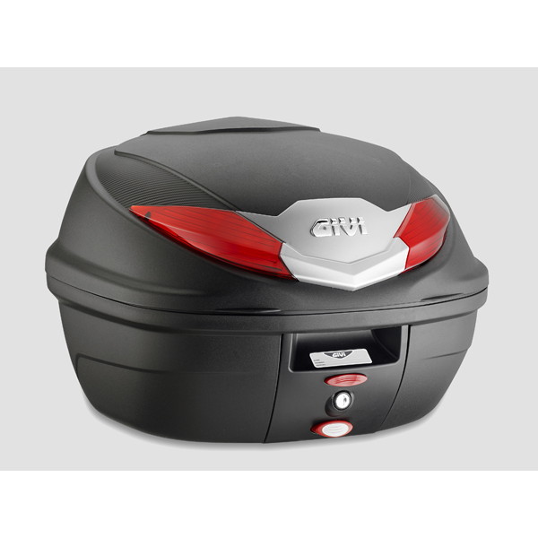 デイトナ D92285 [ GIVI B360N モノロックケース 無塗装 ブラック レッドレンズ ]