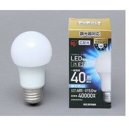 アイリスオーヤマ LDA5N-G/D-4V2 ECOHiLUX [ LED電球(E26口金・40W相当・485lm・昼白色) ] 新生活