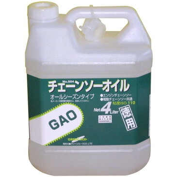 三共コーポレーション #504 GAO チェーンソーオイル