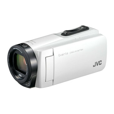 【送料無料】JVC (ビクター/VICTOR) ビデオカメラ 32GB 大容量バッテリー GZ-F270-W + KA-1100 三脚＆バッグ付きおすすめセット ホワイト 長時間録画 Everio(エブリオ) 運動会 旅行 アウトドア 学芸会 海 プール 結婚式 出産 小さい 卒園 入園 卒業式 入学式