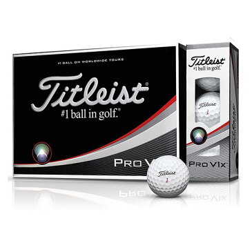 タイトリスト 2017 PRO V1X ローナンバー 1ダース(12個入り)【日本正規品】