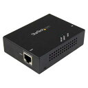 商品説明★ このGigabit PoE+エクステンダがあれば、お使いのPoE(Power over Ethernet)デバイスを従来のPoEインフラストラクチャの限界である100mの倍の距離まで延長することができます。最大200m離れた場所にあるギガビットPoEデバイスと接続できるため、リモートIPカメラやアクセスポイントの設置が簡単になります。★ さらに、エクステンダをデイジーチェーン方式で接続して拡張性を高めることもできます。スペック* LEDインジケータ：LNK/ACT* LEDインジケータ：PoE IN* LEDインジケータ：PoE OUT* コネクタタイプ：RJ-45* ポート：1* 業界標準：IEEE 802.3 10BASE-T、IEEE 802.3u 100BASE-TX、IEEE 802.3ab 1000BASE-T* 業界標準：IEEE 802.3af PoE、IEEE 802.3at PoE+* 工場出荷時(パッケージ)重量：339 g* ジャンボフレーム・サポート：なし* MTBF：50、000時間* オートMDIX：あり* オートニゴシエーション：あり* サージ保護装置：EN61000-4-2(ESD) - 2kV 、 EN61000-4-5(サージ) - 2kV* スイッチングアーキテクチャ：ストア・アンド・フォワード方式* フルデュプレックスサポート：あり* フロー制御：半二重バックプレッシャー方式 、 IEEE 802.3x全二重ポーズフレーム* 互換性のあるネットワーク：10/100/1000 Mbps* 最大ケーブル長：100 m* 最大データ転送速度：2 Gbps(全二重)* 電力出力：電力出力：1エクステンダ- 24W、電力出力：2エクステンダ・デイジーチェーン - 20W、電力出力：3エクステンダ・デイジーチェーン - 16W、電力出力：4エクステンダ・デイジーチェーン - 12W、* エンクロージャタイプ：スチール* 色：ブラック* 製品幅：69 mm* 製品重量：188 g* 製品長さ：94 mm* 製品高さ：25 mm* 注意：全延長距離は、接続ケーブル内の電力供給による電圧降下によって短くなることがあります。最大距離は、UTPケーブルの品質と環境によって変化することがあります。* 注意：全部で4台のPOEEXT1GATユニットをデイジーチェーン方式で最長500mまで接続できます。4番目のユニットは、最大出力12Wまでしか供給しません(IEEE 802.3afに準拠)。* システムおよびケーブル要件：お使いの接続デバイスがIEEE 802.3afまたはIEEE 802.3at PoE規格に適合していない場合、POEEXT1GATは接続されたデバイス / イーサネットケーブルに電力を供給しません。* 保存温度：-10°C 〜 85°C* 動作温度：0°C 〜 50°C* 湿度：5 〜 95% RH(結露しないこと) * パッケージ内容：Gigabitパワー・オーバ・イーサネット・エクステンダ* パッケージ内容：取扱説明書* 入力電圧：52 〜 56 DC* 電力消費：3.2 W Max* 電源：PoE給電