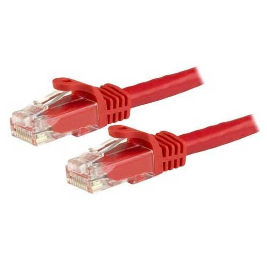 Cross （~5 m） - StarTech N6PATC10MRD レッド [ LANケーブル (10m Cat6対応) ]