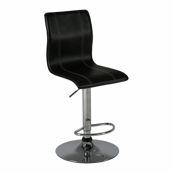 不二貿易 H-1012BK ブラック スタイル ハイ [カウンターチェアー] メーカー直送 新生活