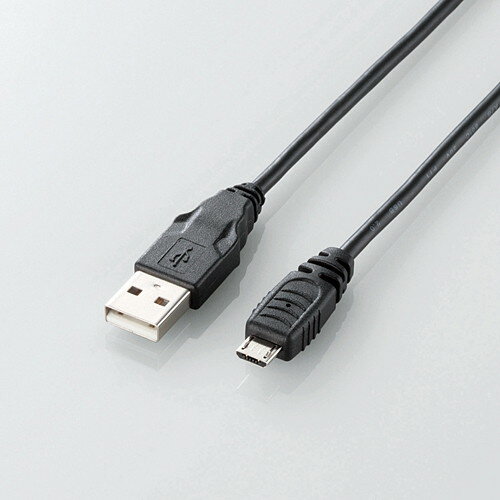 ELECOM GM-U2CAMB10BK ubN [ USB2D0P[u micro-B^Cv PS4Ή 1m ]