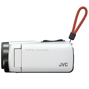 【送料無料】JVC (ビクター/VICTOR) ビデオカメラ 32GB 大容量バッテリー GZ-F270-W ホワイト Everio(エブリオ) 約4.5時間連続使用可能 長時間録画 運動会 旅行 アウトドア 学芸会 海 プール 小さい 小型 卒園 入園 卒業式 入学式 結婚式 出産