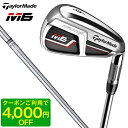 【クーポン使用で4000円引き】 テーラーメイド M6 アイアンセット 6本組 (#5〜PW) 2019年モデル REAX85 JP スチールシャフト R 【日本正規品】【クーポン対象】