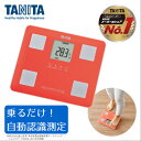 体重計 TANITA タニタ BC-760-PK 体組成計 ピンク 薄型 軽い 軽量 コーラルピンク 立てかけ収納 体重 健康 測定 計測 肥満 予防 健康管理 ダイエット 体重急激増減お知らせ機能付 BC760 新生活