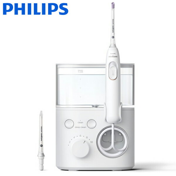 口腔洗浄器 【5/10限定!エントリー&抽選で最大100%Pバック】PHILIPS HX3711/22 ホワイト ソニッケアー パワーフロッサー3000 [口腔洗浄器]