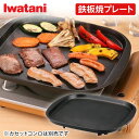 イワタニ 鉄板焼プレート(本体別売り) CB-A-TPP カセットフー専用 フッ素加工 バーベキューコンロ ガス カセットコンロ 小型 卓上 アウトドア キャン...