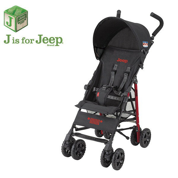 ジープ　アドベンチャー　ベビーカー 【5/10限定!エントリー&抽選で最大100%Pバック】J is for JEEP ジープ アドベンチャー ベビーカー レッド