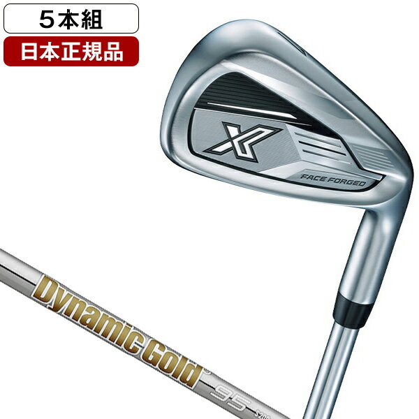 【5/15限定!エントリー&抽選で最大100%Pバック】 DUNLOP XXIO X-eks-(エックス) アイアンセット5本組(#6-9、PW) 2024年モデル ダイナミックゴールド95 スチールシャフト S200 【日本正規品】