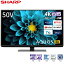 SHARP 㡼 ᡼ݾб б 4T-C50DL1 AQUOS() DL1꡼ 50V 4Kվƥ Android TV ᡼ͤ