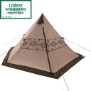 ロゴス テント LOGOS LAND Tepee 350 No.71901000 アウトドア キャンプ ソロ デュオ ファミリー(4)