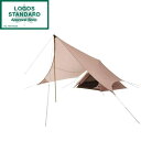 ロゴス テント LOGOS Tradcanvas Tepee&タープ350-BB No.71805559 アウトドア キャンプ ソロ デュオ ファミリー ワンポ...