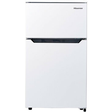 【送料無料】Hisense ハイセンス HR-B95A ホワイト [冷蔵庫 (93L・右開き・2ドア)] コンパクト 小型 一人暮らし 学生 独身 単身 新生活 出張 寝室 部屋 現場 事務所 ホテル 静音 軽量 大容量ドアポケット冷凍 製氷皿付 たまごケース付 省エネ設計★メーカー1年保証付