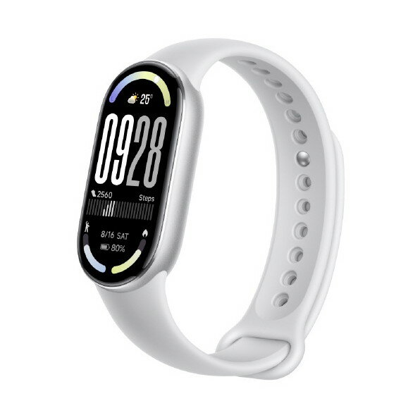 Xiaomi Smart Band 10 グレイシャーシルバー [スマートウォッチ]