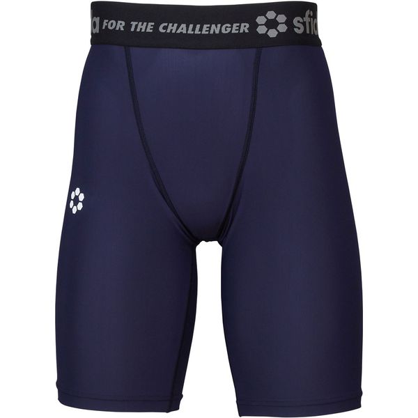 SFIDA スフィーダ フットサルウエア SA-21828 NAVY BP コンプレッションベースレイヤーハーフパンツ S ..