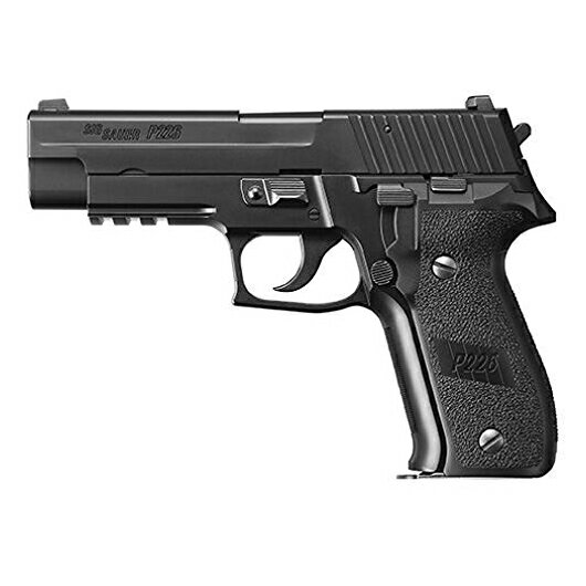  東京マルイ SIG SAUER P226レイル No.18 サバゲー エアガン ガスガン ブローバック カラス 害鳥 スズメ スパイ コスプレ 小道具 競技用 威力 飛距離 精度 重厚感 ガンマン 決闘 対象年令18才以上