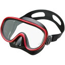 Reef Tourer RM11Q MDR シリコーン製 シュノーケリング用マスク 大人用 メタリックダークレッド