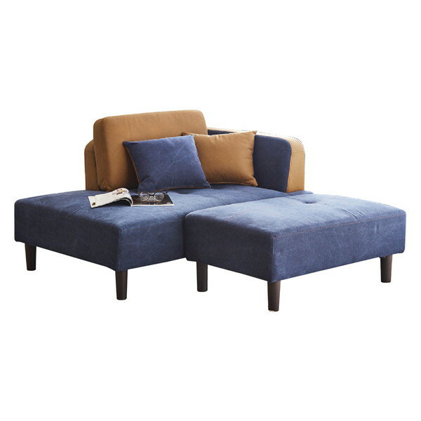 後藤家具物産 SO-27DX-NV 帆布ネイビー パーカー [カウチソファー] メーカー直送