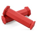 D61310 デイトナ(Daytona) グリッピーグリップ バイク用 グリップ ハンドル径φ22.2用 130mm エンド非貫通 GG-D-SEVEN レッド 61310