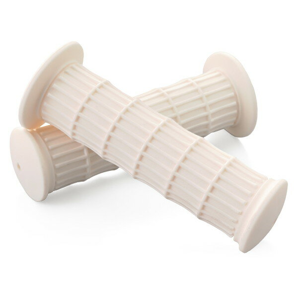 D61795 デイトナ(Daytona) グリッピーグリップ バイク用 グリップ ハンドル径φ22.2用 130mm エンド非貫通 GG-D-CLASSIC2 ホワイト 61795