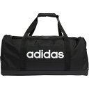 ADIDAS スポーツバッグ リニア ダッフル ミディアム ブラック NS KWQ26 JD9555