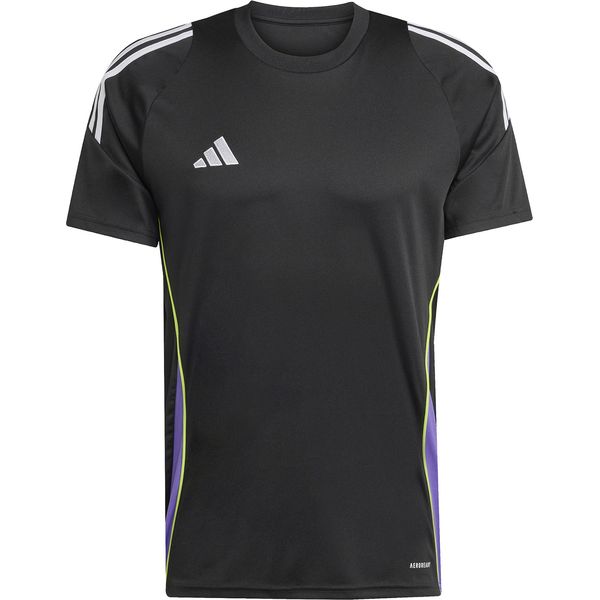 ADIDAS サッカーウエア ティロ 24 ジャージー ブラック J/M HEJ10 JW4374