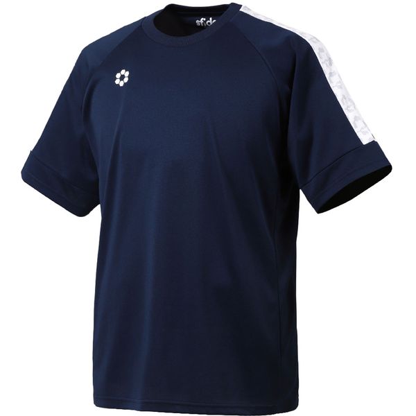 SFIDA フットサルウエア BP ゲームシャツ S/S ネイビー 3XL SA21822 NVY