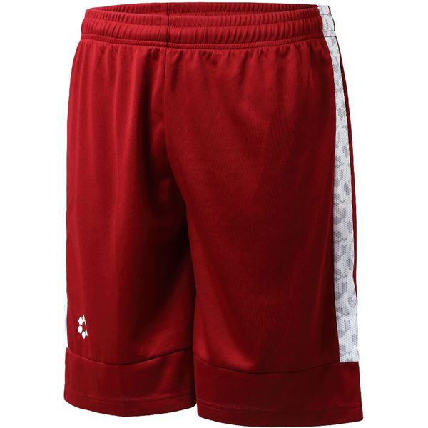 SFIDA フットサルウエア BP ゲームショーツ ワインレッド 3XL SA21823 BGDY