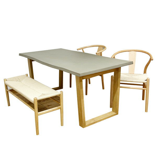 後藤家具物産 VT-01-CN-160-4-NAWH [ダイニングテーブル 4点セット] メーカー直送(3)