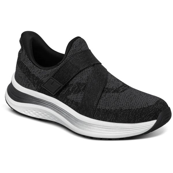 Orthofeet NAYA TX BLACK-WIDE OF80053W 6 23.0cm [ハンズフリーシューズ](4)