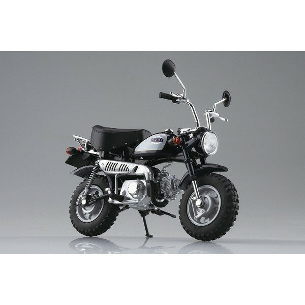 青島文化教材社 111680 1/12 完成品バイク Honda モンキー キャンディインペリアルブルー