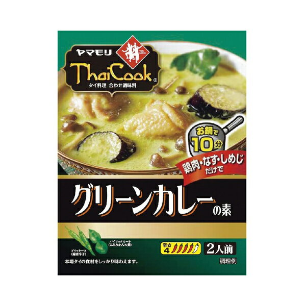 ヤマモリ タイクック グリーンカレーの素 80g×5 メーカー直送 ギフト プレゼント お歳暮 冬ギフト