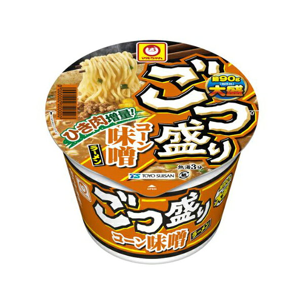 Noodles - 東洋水産 マルちゃん ごつ盛り コーン味噌ラーメン カップ 138g×12 メーカー直送 ギフト プレゼント