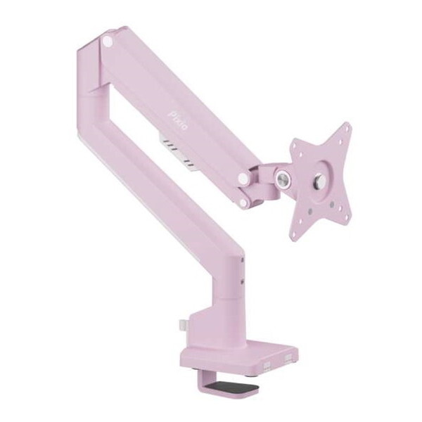 Pixio PXC248WAVEK-O ピンク 23.8型 ゲーミングモニター 湾曲 + 3関節モニターアーム (1画面) + HDMI2.1ケーブル 2m セット