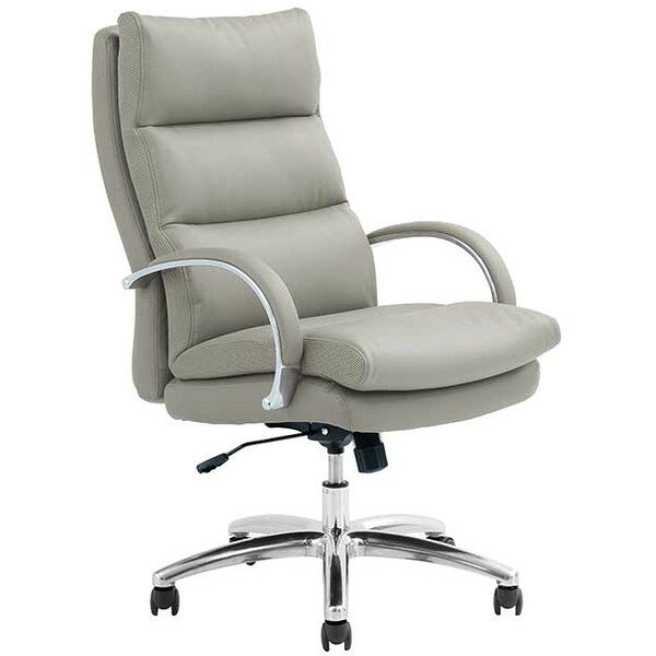 関家具 456300 グラント Greige ハイタイプ PU グレージュ [オフィスチェア] メーカー直送