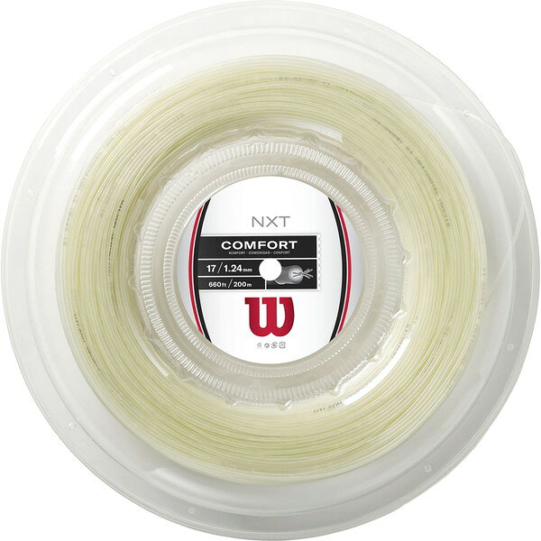 ウィルソン WR831120117 NXT 17 200M REEL Natural 17G ベージュ [硬式テニス用ガット]