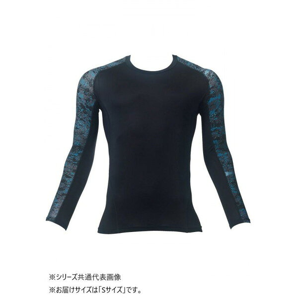 商品説明★ 冷感、消臭、UVカット夏に特化した機能満載のコンプレッションウェアです。消臭加工により不快なニオイを抑えます。反射ロゴプリントによる高視認性。スペック* 素材・材質：ナイロン90%、ポリウレタン10%* 商品サイズ：S：胸囲78×着丈61×裄丈70cm* 生産国：中国