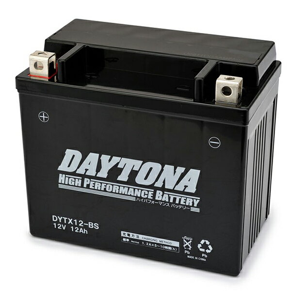 デイトナ D92885 ハイパフォーマンスバッテリー【DYTX12-BS】 MFタイプ