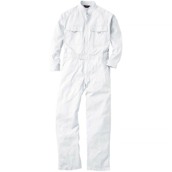 桑和 9000 つなぎ 4Lサイズ ホワイト(0) SOWA