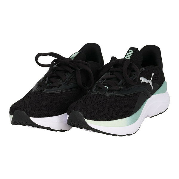 PUMA プーマ スポーツシューズ 310160 22 SOFTRIDE メイブ ウィメンズ ブラック 24.5cm(4)