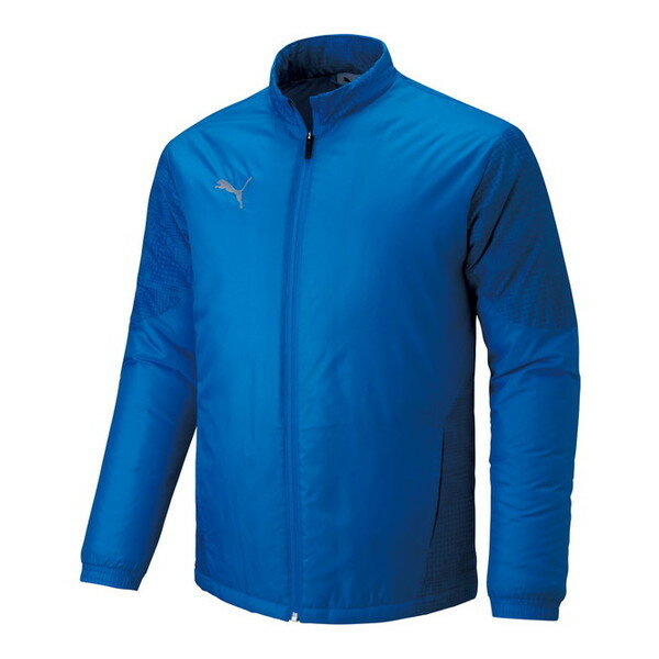 PUMA プーマ サッカーウエア 660402 02 TEAMCUP パテッド ウーブン J ブルー M