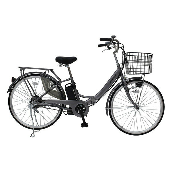 ミムゴ ACTIVEPLUS MG-AP26EBN ノーパンク電動アシストFDB26EB スモークシルバー メーカー直送