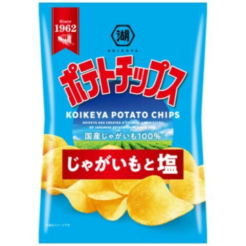 湖池屋 ポテトチップス じゃがいもと塩 小袋 25g× 24 メーカー直送 ギフト プレゼント