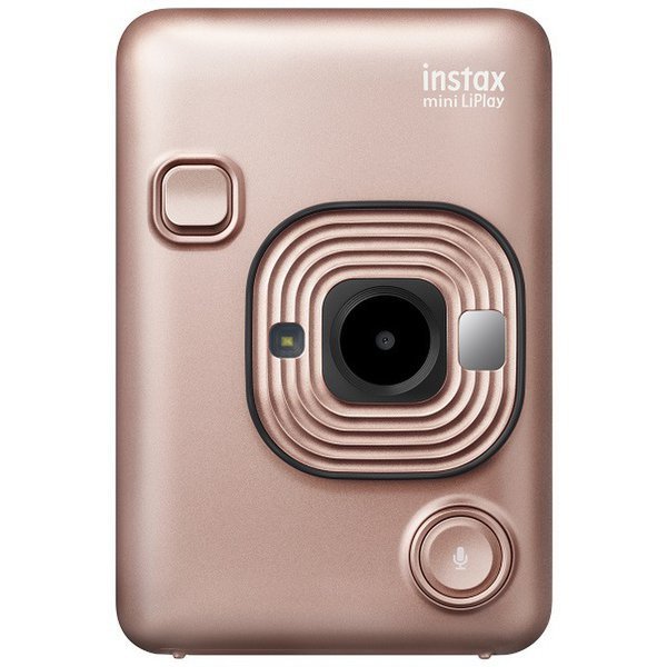 チェキ 本体 チェキハイブリッドインスタントカメラ instax mini LiPlay ブラッシュゴールド チェキカメラ インスタントカメラ プレゼント FUJIFILM 富士フイルム