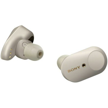 ソニー SONY ワイヤレスイヤホン Bluetoothイヤホン ノイズキャンセリング機能搭載 ハイレゾ相当 ブルートゥース WF-1000XM3-SM King Gnu キングヌー シルバー 左右分離