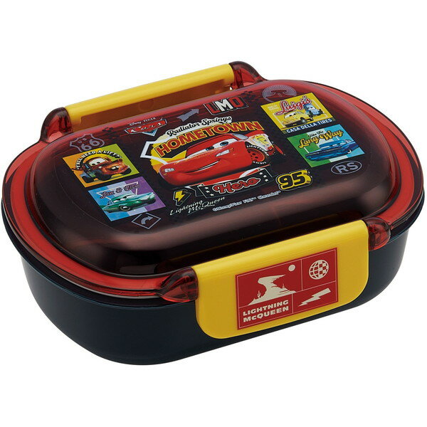 Other - スケーター QTAF2BA カーズ 26 弁当箱 洗いやすい ランチボックス ふわっと盛れるフタ 子供用 360ml レンジ対応 食洗機対応 日本製 ディズニー 男の子