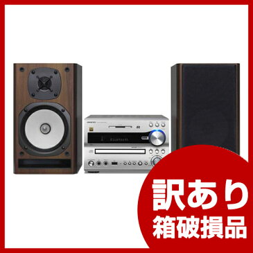 【送料無料】【箱破損品】ONKYO X-NFR7TX-D [ミニコンポ (ハイレゾ音源対応)] オンキヨー Bluetooth スマートフォン iphone タブレット ワイヤレス再生 SDカード SDHCカード USBメモリー 録音/再生機能